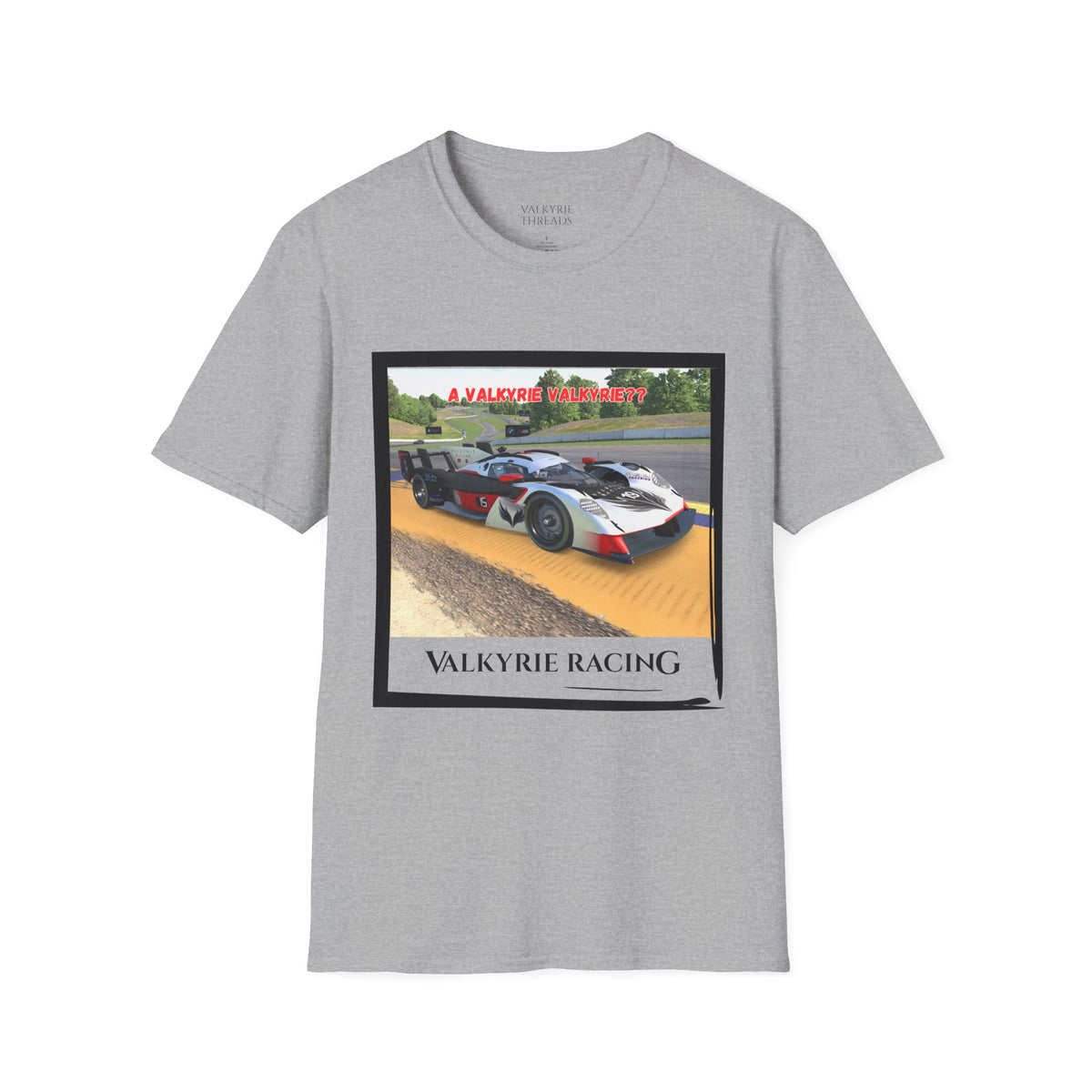 Valkyrie Racing Car T-Shirt — Motorsport Graphic Tee