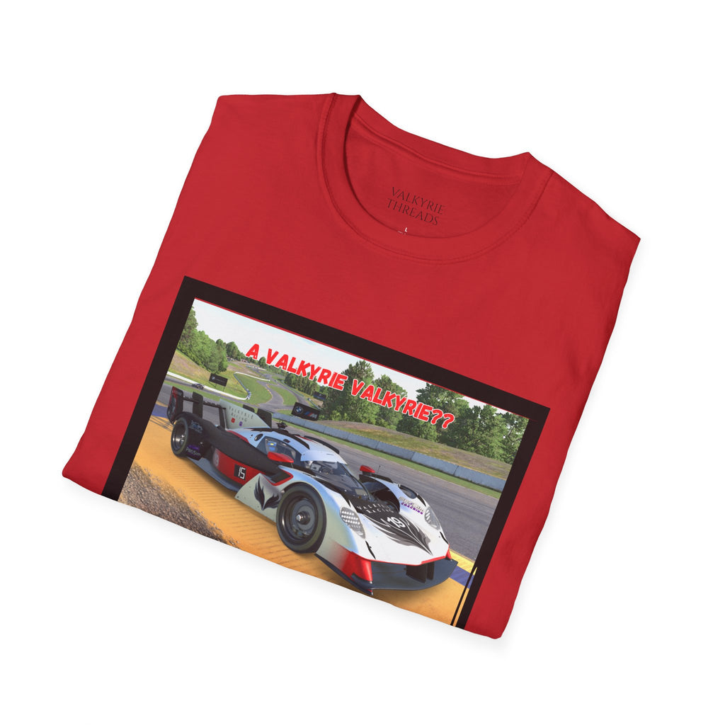 Valkyrie Racing Car T-Shirt — Motorsport Graphic Tee