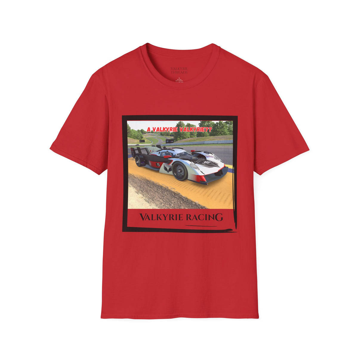 Valkyrie Racing Car T-Shirt — Motorsport Graphic Tee