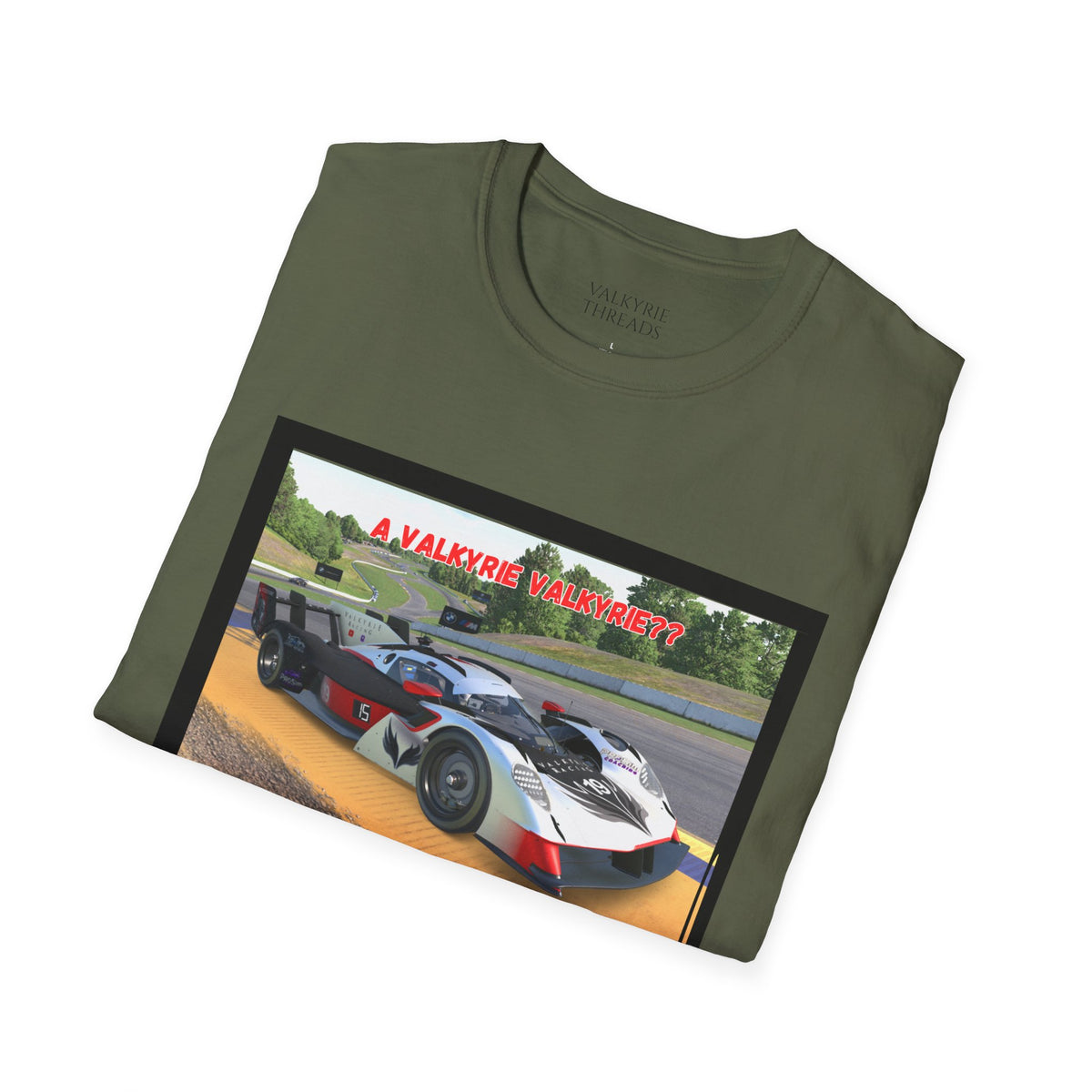 Valkyrie Racing Car T-Shirt — Motorsport Graphic Tee