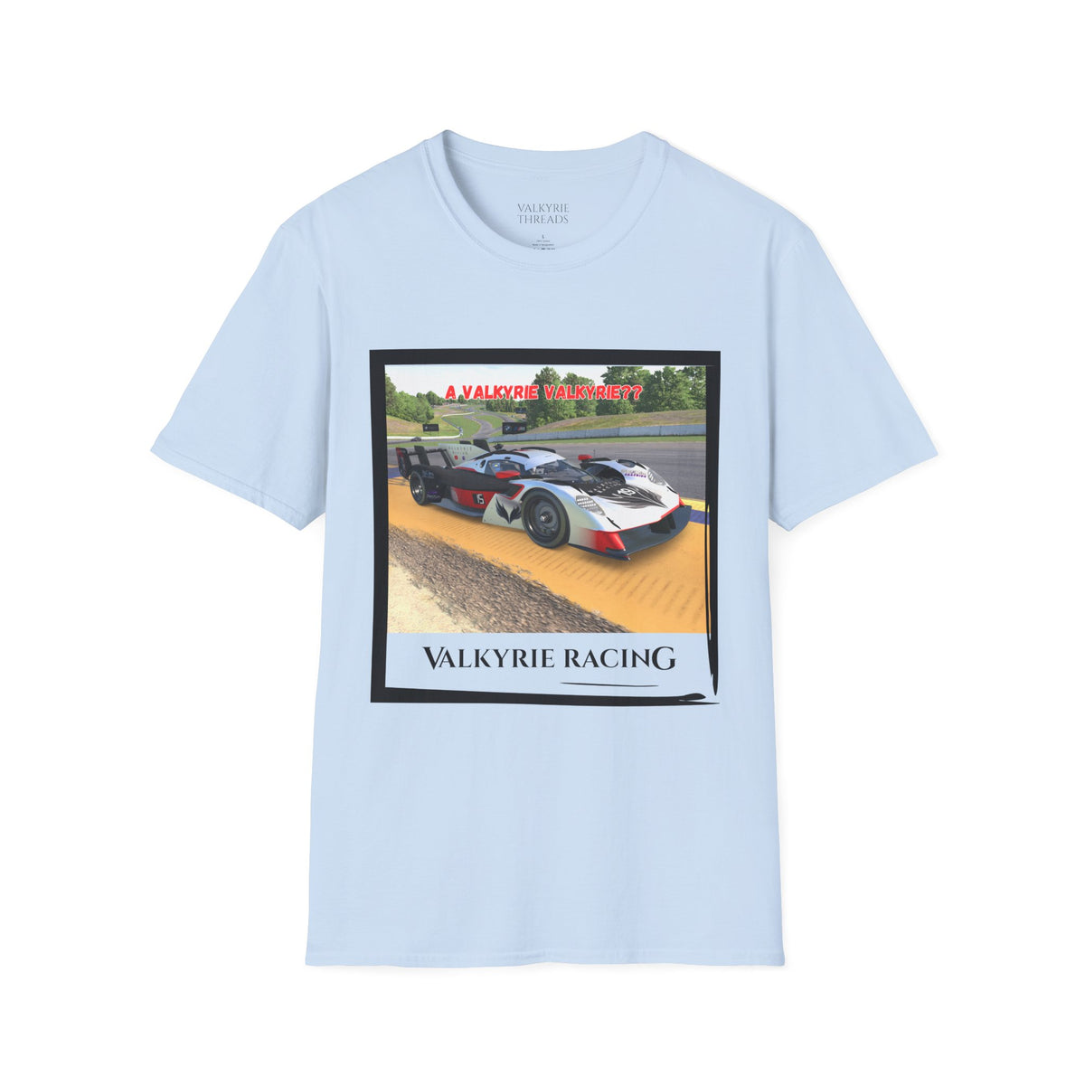 Valkyrie Racing Car T-Shirt — Motorsport Graphic Tee