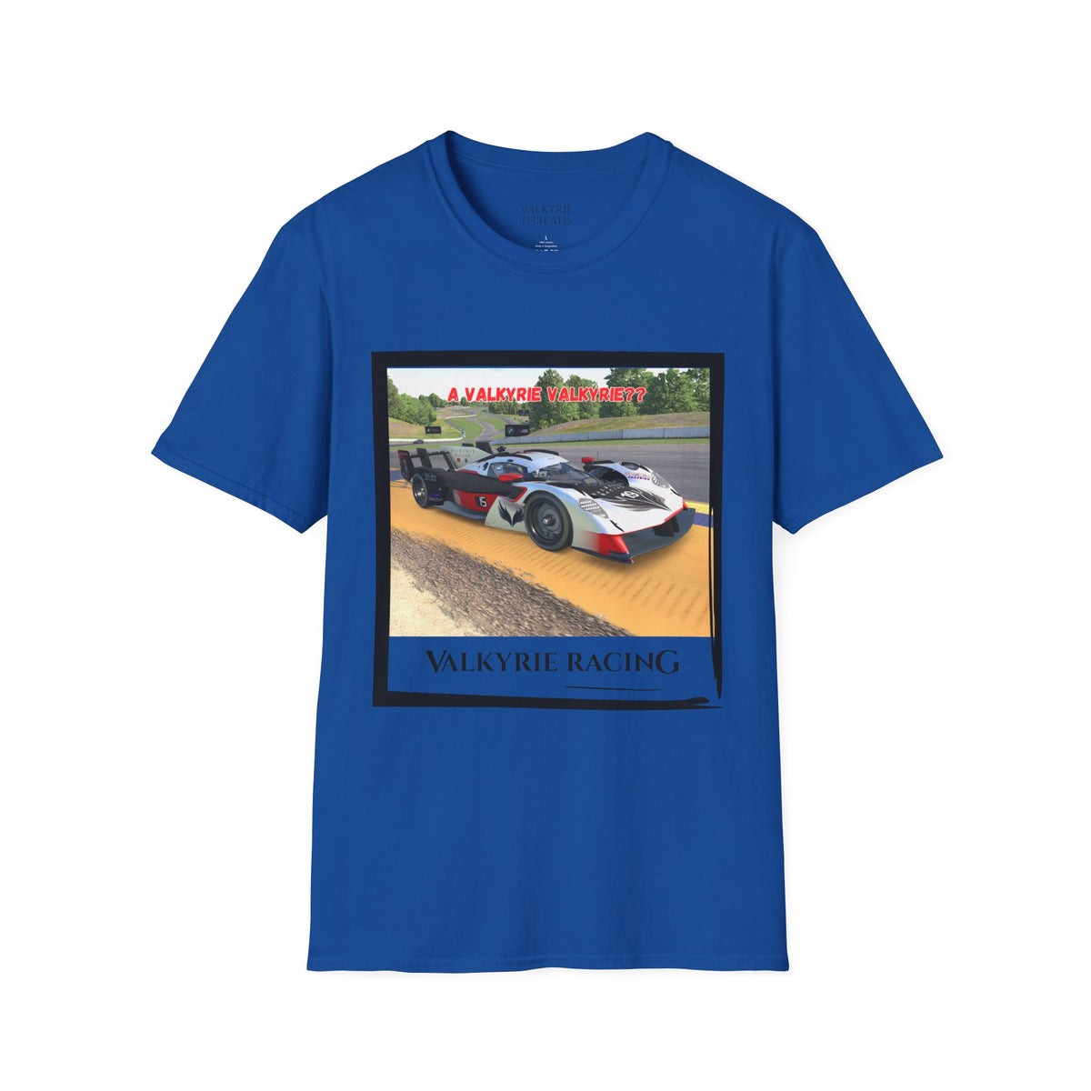 Valkyrie Racing Car T-Shirt — Motorsport Graphic Tee
