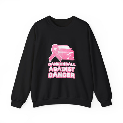 Cannonball Against Cancer Pink Ribbon Awareness Sweatshirt