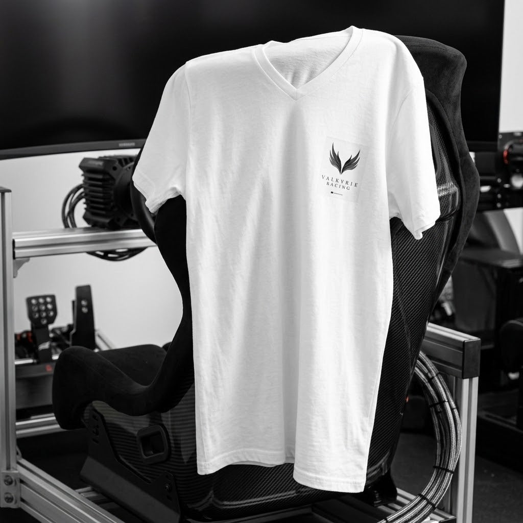 Men's Fitted V-Neck Short Sleeve Tee